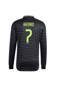 Fotbalové Dres Real Madrid Eden Hazard #7 Třetí Oblečení 2022-23 Dlouhý Rukáv